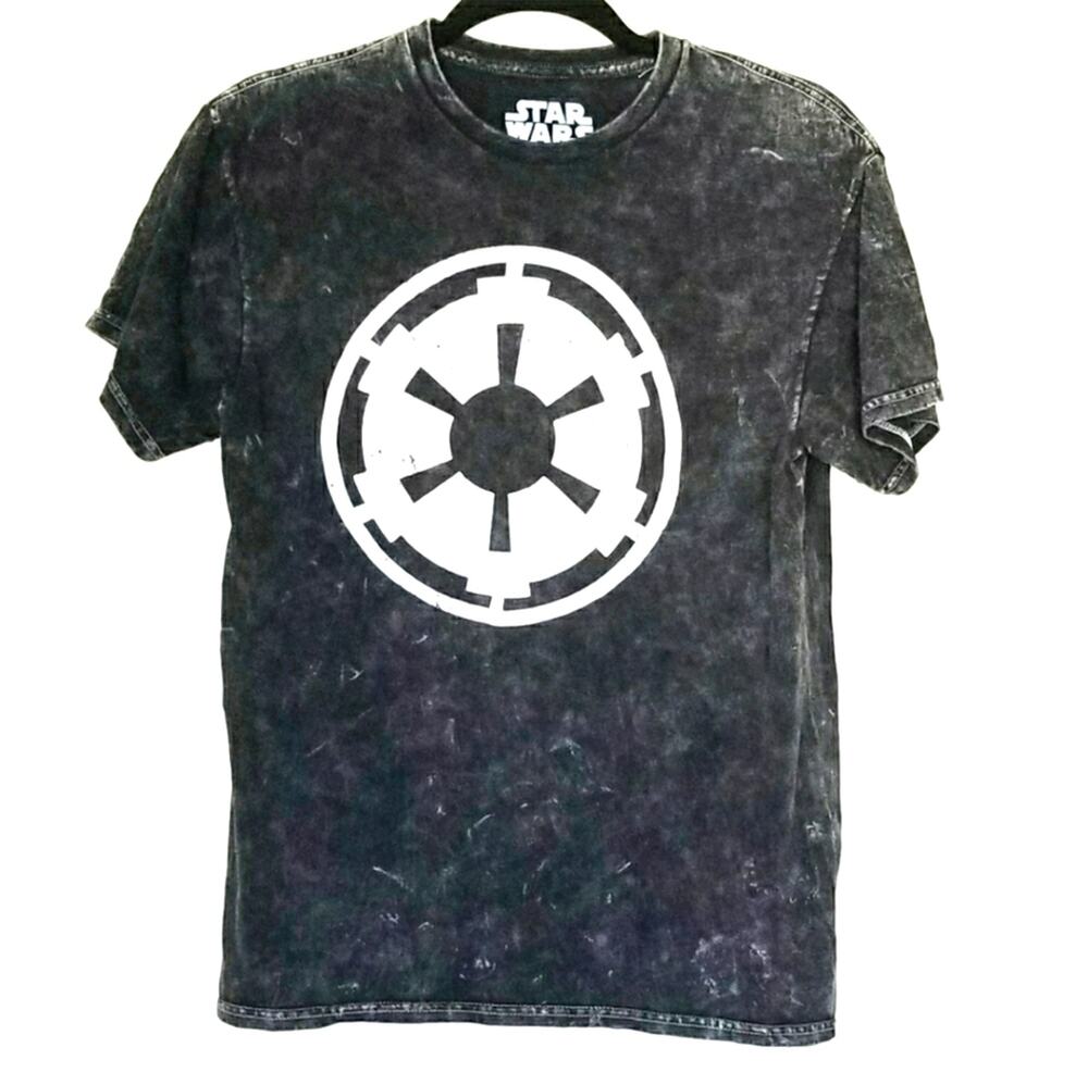 Star Wars Distressed Empire Logo T-Shirt Small